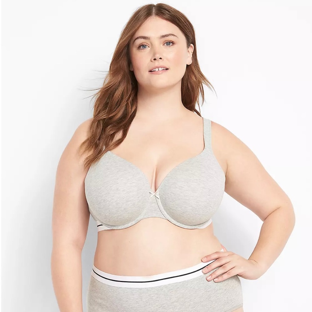 Cacique 44DDD Lightly Lined Full Coverage Bra